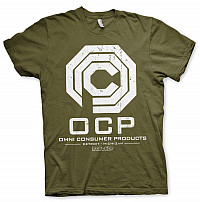 Robocop koszulka, Omni Consumer Products Green, męskie