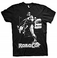 Robocop koszulka, Robocop Poster Black, męskie