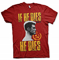 Rocky koszulka, If He Dies He Dies TR, męskie