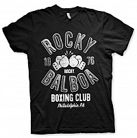 Rocky koszulka, Boxing Club Black, męskie