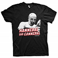 Silence Of The Lambs koszulka, Hannibal The Cannibal Black, męskie