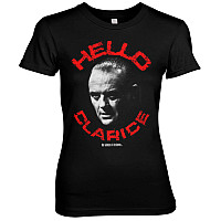 Silence Of The Lambs koszulka, Hello Clarice Girly Black, damskie