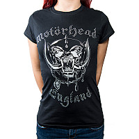 Motorhead koszulka, England Diamante, damskie