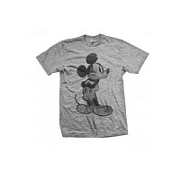 Mickey Mouse koszulka, Mickey Mouse Sketch Grey, męskie