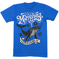Morrissey koszulka, Never Giving In/Whale Blue, męskie