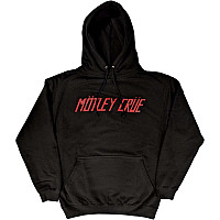 Motley Crue bluza, Distressed Logo Black, męska