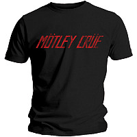 Motley Crue koszulka, Distressed Logo, męskie