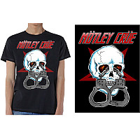 Motley Crue koszulka, Skull Cuffs 2, męskie