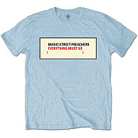 Manic Street Preachers koszulka, EMG Blue, męskie