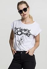 My Chemical Romance koszulka, The Black Parade Cover White, damskie