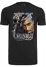 Tupac koszulka, Retro Tee Black, męskie