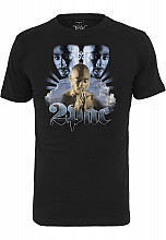 Tupac koszulka, Heaven Black, męskie