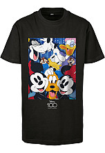 Mickey Mouse koszulka, Disney 100 Mickey & Friends Black, dziecięcy