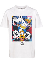 Mickey Mouse koszulka, Disney 100 Mickey & Friends White, dziecięcy