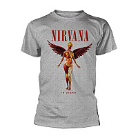 Nirvana koszulka, In Utero Sport Grey, męskie