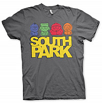South Park koszulka, Sketched Dark Grey, męskie