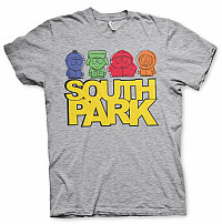 South Park koszulka, Sketched Heather Grey, męskie