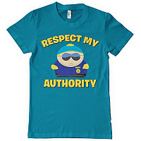 South Park koszulka, Respect My Authority Tropical Blue, męskie