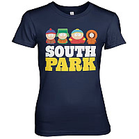 South Park koszulka, South Park Girly Navy, damskie