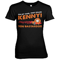 South Park koszulka, The Killed Kenny Girly Black, damskie