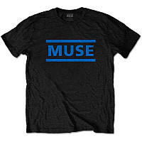 Muse koszulka, Dark Blue Logo Black, męskie