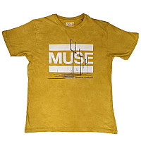 Muse koszulka, Origin of Symmetry Dip Dye Yellow, męskie