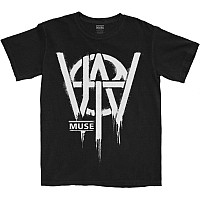 Muse koszulka, Will of the People Stencil Black, męskie