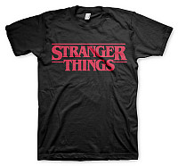 Stranger Things koszulka, Logo Black, męskie