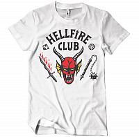 Stranger Things koszulka, Hellfire Club White, męskie