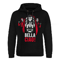 La Casa De Papel bluza, Bella Ciao! Hoodie Black, męska