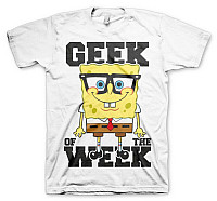 SpongeBob Squarepants koszulka, Geek Of The Week White, męskie