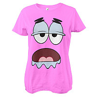 SpongeBob Squarepants koszulka, Patrick Big Face Pink, damskie