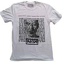 Nine Inch Nails koszulka, Head Like A Hole White 2, męskie