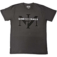 Nine Inch Nails koszulka, Icon & Logo Charcoal Grey, męskie