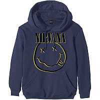 Nirvana bluza, Inverse Smiley Navy, męska