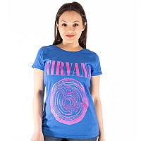 Nirvana koszulka, Vestibule Blue, damskie