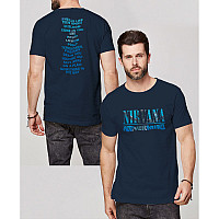 Nirvana koszulka, Nevermind Navy męskie