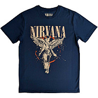 Nirvana koszulka, In Utero Blue, męskie
