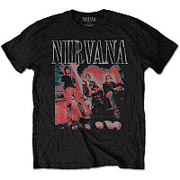Nirvana koszulka, Kris Standing Black, męskie