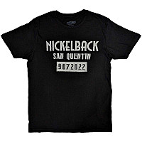 Nickelback koszulka, San Quentin Black, męskie