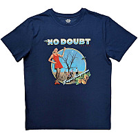 No Doubt koszulka, Tragic Kingdom Denim Blue, męskie