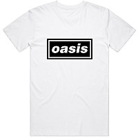 Oasis koszulka, Decca Logo White, męskie