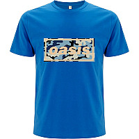 Oasis koszulka, Camo Logo Blue, męskie