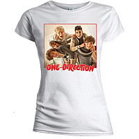 One Direction koszulka, Band Red Border, damskie