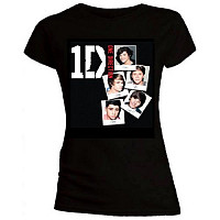 One Direction koszulka, Photo Stack Black, damskie