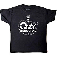 Ozzy Osbourne koszulka, Logo Black, dziecięcy