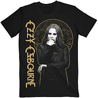 Ozzy Osbourne koszulka, Patient No. 9 Gold Graphic Black, męskie