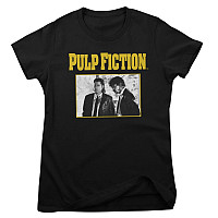 Pulp Fiction koszulka, Vince & Jules Girly Black, damskie