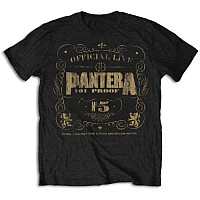 Pantera koszulka, 101 Proof, męskie