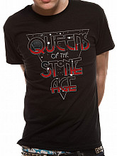 Queens of the Stone Age koszulka, Space Logo, męskie